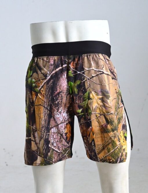MMA Shorts Camo Medium Length - Image 3