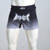 MMA shorts black/white hybrid