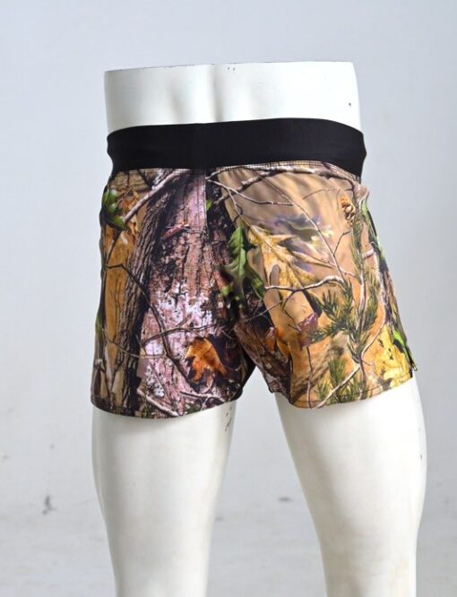 MMA Shorts Camo Hybrid Length - Image 2