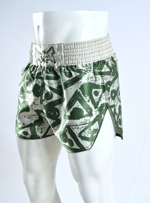 Muay Thai Shorts Green - Image 3