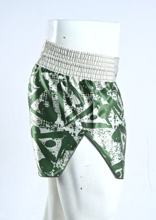 Muay Thai Shorts Green - Image 4